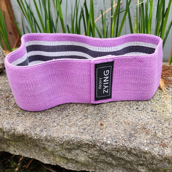 Zying Pink Heavy Resistance Band - Picture 2 of 5